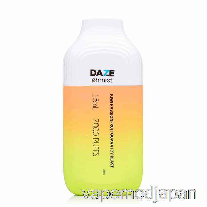 VAPE ジャパン 7 デイズ オームレット 7000 0% ニコチンゼロ 使い捨て キウイ パッションフルーツ グアバ アイシー ブラスト